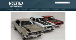 Desktop Screenshot of novatexinternational.com